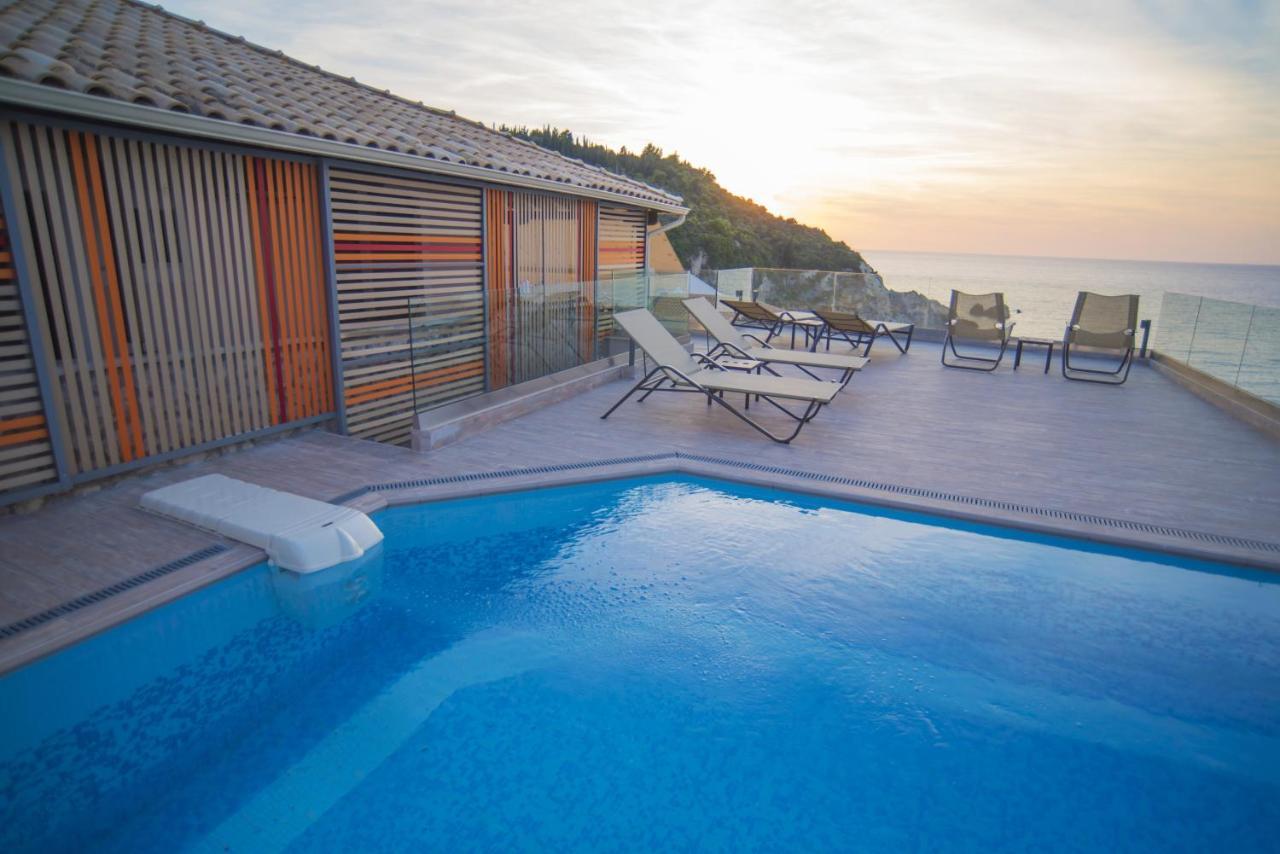 The Ionian View Aparthotel Áyios Nikítas Kültér fotó
